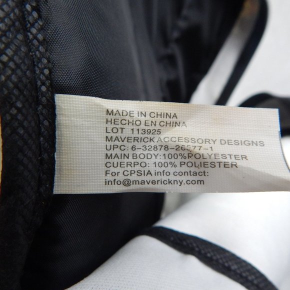 REBOOT Shred Black Unisex Backpack Skulls and Flames 2 Zipper Pockets - Picture 6 of 7